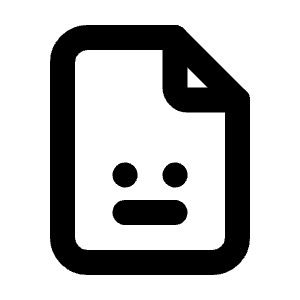 File Neutral Icon from Tabler Line Set