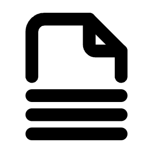 File Stack Icon from Tabler Line Set