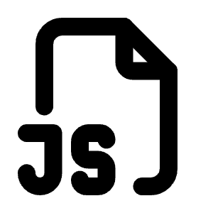 File Type Js Icon from Tabler Line Set