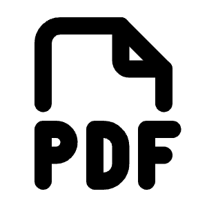 File Type Pdf Icon from Tabler Line Set