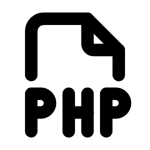 File Type Php Icon from Tabler Line Set