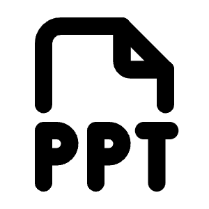 File Type Ppt Icon from Tabler Line Set