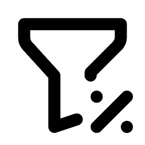 Filter Discount Icon from Tabler Line Set