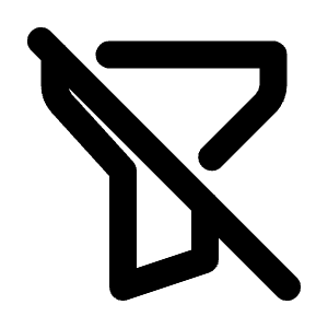 Filter Off Icon from Tabler Line Set