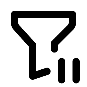 Filter Pause Icon from Tabler Line Set