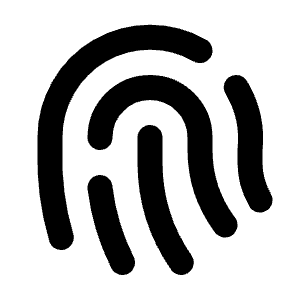 Fingerprint Icon from Tabler Line Set