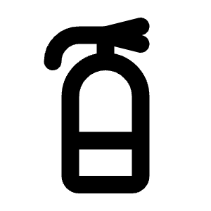 Fire Extinguisher Icon from Tabler Line Set