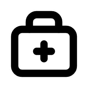 First Aid Kit Icon from Tabler Line Set