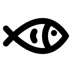 Fish Icon from Tabler Line Set