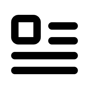 Float Left Icon from Tabler Line Set