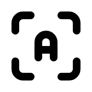 Focus Auto Icon from Tabler Line Set