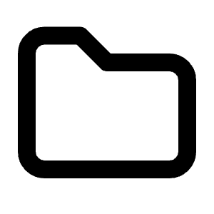 Folder Icon from Tabler Line Set