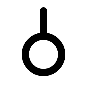 Gender Neutrois Icon from Tabler Line Set