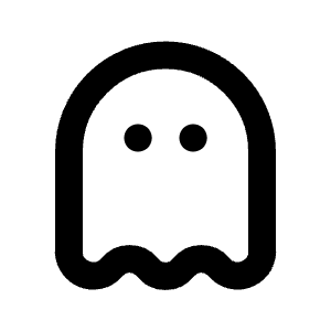 Ghost 3 Icon from Tabler Line Set