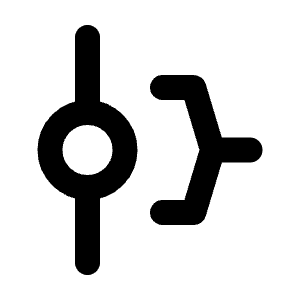Git Cherry Pick Icon from Tabler Line Set