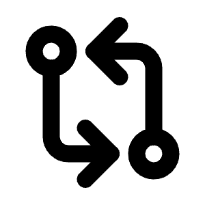 Git Compare Icon from Tabler Line Set