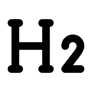 H 2 Icon from Tabler Line Set