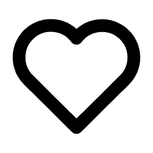 Heart Icon from Tabler Line Set