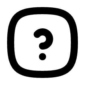 Help Square Rounded Icon from Tabler Line Set