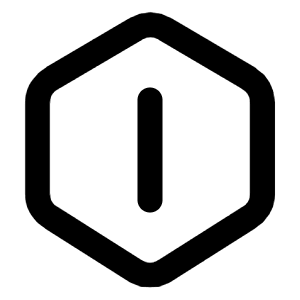 Hexagon Letter I Icon from Tabler Line Set