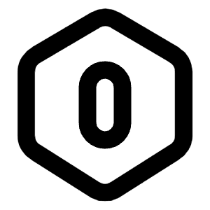 Hexagon Letter O Icon from Tabler Line Set
