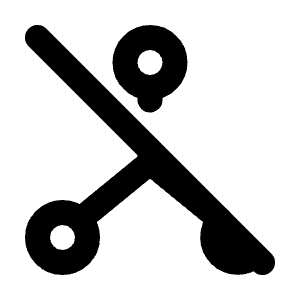 Hierarchy Off Icon from Tabler Line Set