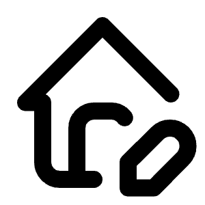 Home Edit Icon from Tabler Line Set