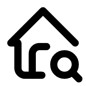 Home Search Icon from Tabler Line Set