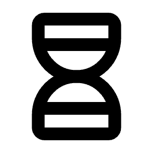 Hourglass Icon from Tabler Line Set