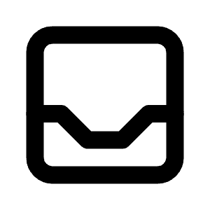 Inbox Icon from Tabler Line Set