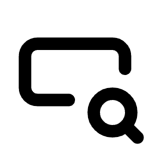 Input Search Icon from Tabler Line Set