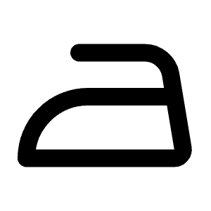 Ironing Icon from Tabler Line Set