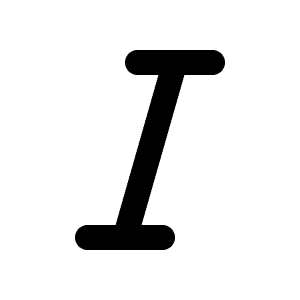 Italic Icon from Tabler Line Set