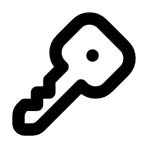 Key Icon from Tabler Line Set