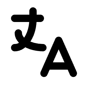 Language Icon from Tabler Line Set
