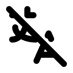 Language Off Icon from Tabler Line Set