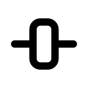 Layout Align Middle Icon from Tabler Line Set