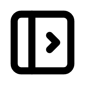 Layout Sidebar Left Expand Icon from Tabler Line Set