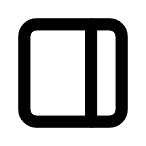 Layout Sidebar Right Icon from Tabler Line Set