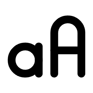 Letter Case Toggle Icon from Tabler Line Set