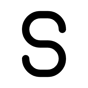 Letter S Icon from Tabler Line Set