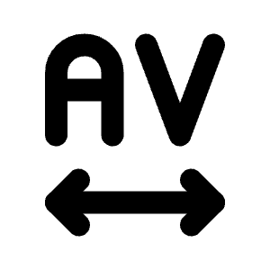 Letter Spacing Icon from Tabler Line Set