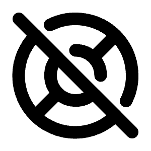 Lifebuoy Off Icon from Tabler Line Set