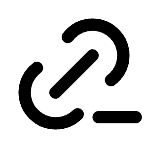 Link Minus Icon from Tabler Line Set
