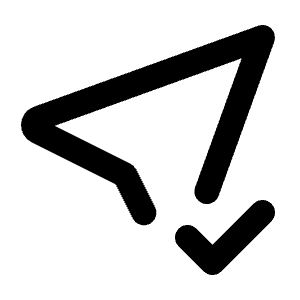 Location Check Icon from Tabler Line Set