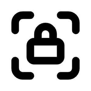 Lock Access Icon from Tabler Line Set
