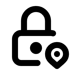 Lock Pin Icon from Tabler Line Set