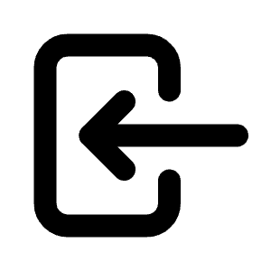 Login Icon from Tabler Line Set