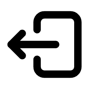 Logout 2 Icon from Tabler Line Set