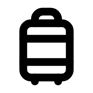 Luggage Icon from Tabler Line Set